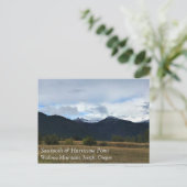 Sawtooth & Hurricane Point, Oregon Briefkaart (Staand voorkant)