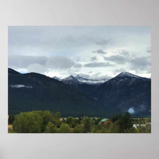 Sawtooth & Hurricane Point, Oregon Poster (Voorkant)