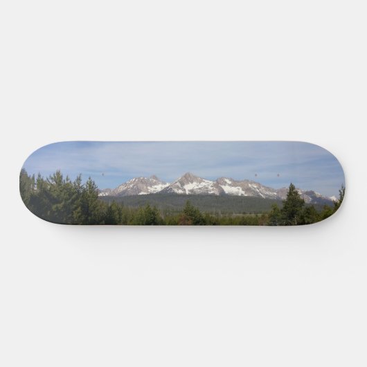 Sawtooth Mountains Idaho Skateboard (Horizontaal)