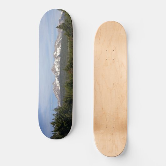 Sawtooth Mountains Idaho Skateboard (Voorkant)