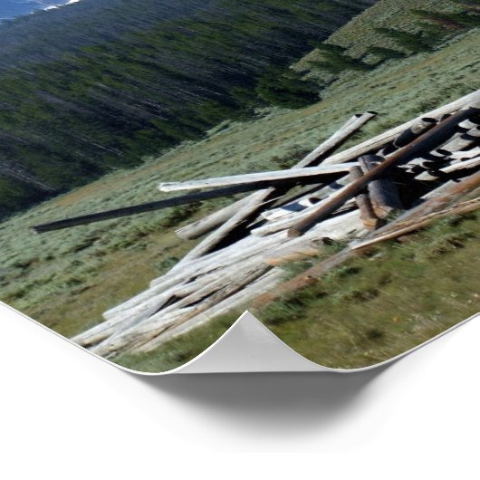 Sawtooth Mountains Print (Hoek)