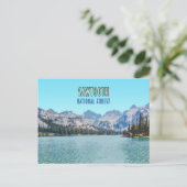 Sawtooth National Forest Idaho Briefkaart (Staand voorkant)