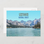 Sawtooth National Forest Idaho Briefkaart (Voorkant / Achterkant)