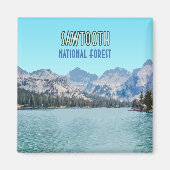 Sawtooth National Forest Idaho Magneet (Voorkant)