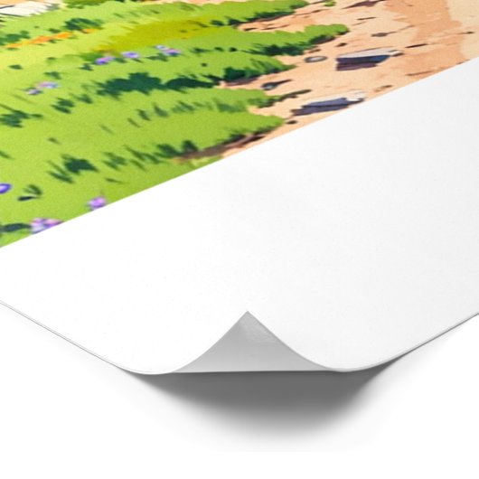 Sawtooth, National Trail, Idaho Poster (Hoek)