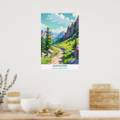 Sawtooth, National Trail, Idaho Poster (Keuken)