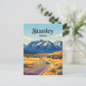 Sawtooth Scenic Byway Idaho Briefkaart (Staand voorkant)