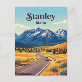 Sawtooth Scenic Byway Idaho Briefkaart