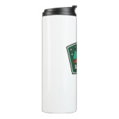 Sawtooth Wilderness Idaho Camping Thermosbeker (Gedraaid links)