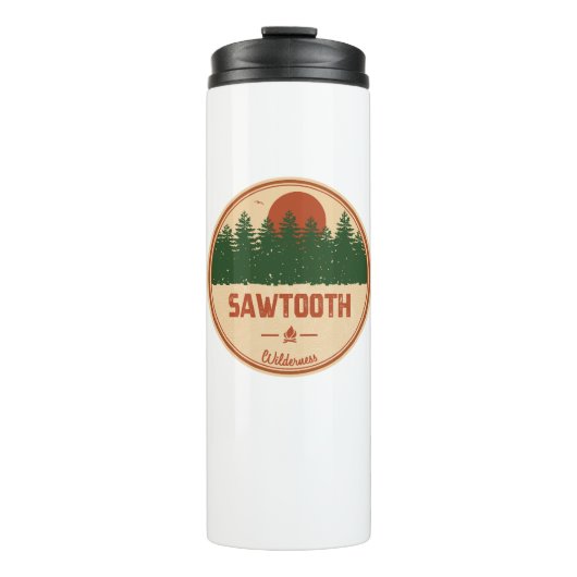 Sawtooth Wilderness Idaho Thermosbeker (Voorkant)