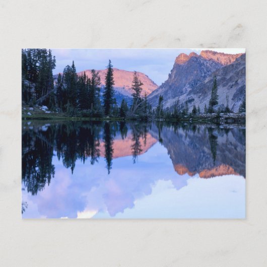Sawtooth Wilderness, Idaho. VS. Cumulus Briefkaart (Voorkant)