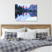 Sawtooth Wilderness, Idaho. VS. Cumulus Canvas Afdruk (Insitu (Slaapkamer))
