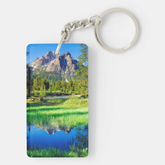 Sawtooth Wilderness Sleutelhanger (achterkant)