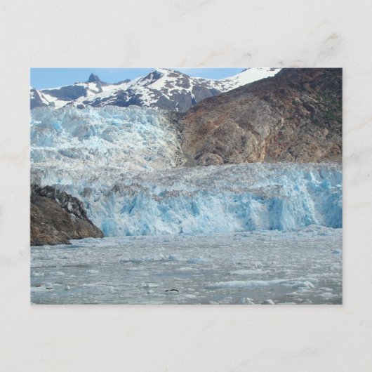 Sawyer Glacier Alaska Briefkaart (Voorkant)