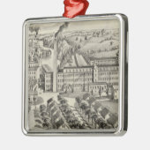 Sawyer Woolen Mills Metalen Ornament (Links)