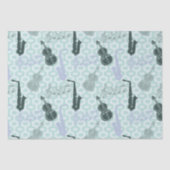 Sax and Violins Pattern Tissuepapier (Voorkant)