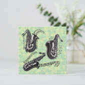 Sax Kaart (Staand voorkant)