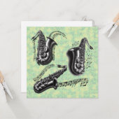 Sax Kaart (Voorkant / Achterkant in situ)