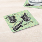 Sax Kartonnen Onderzetters (Schuin)