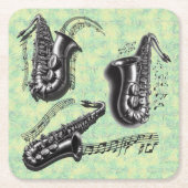 Sax Kartonnen Onderzetters (Voorkant)