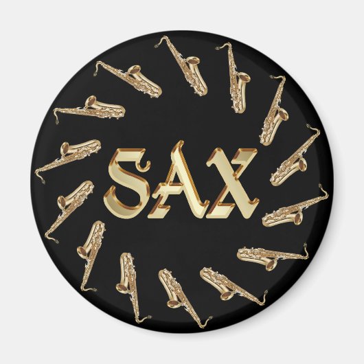 SAX MAGNEET (Voorkant)