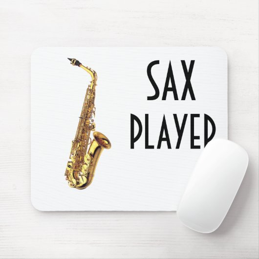 Sax Mousepad! Muismat (Met muis)