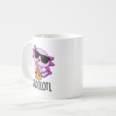 Sax-olotl Grappige Saxofoon Grappen Koffiemok (Voorkant links)