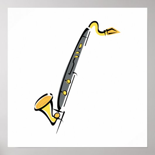 Sax Poster (Voorkant)