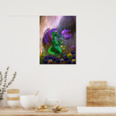 Sax-speler Poster (Keuken)