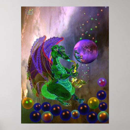 Sax-speler Poster (Voorkant)