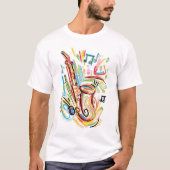 SAX T-SHIRT (Voorkant)