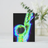 Sax zoom1 briefkaart (Staand voorkant)
