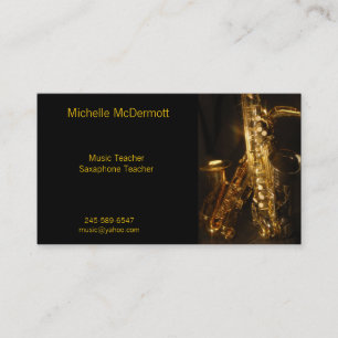SaxafonVisitekaartje Visitekaartje