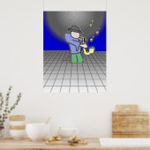 Saxamafon Poster (Keuken)