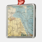 Saxe mineralogique metalen ornament (Links)