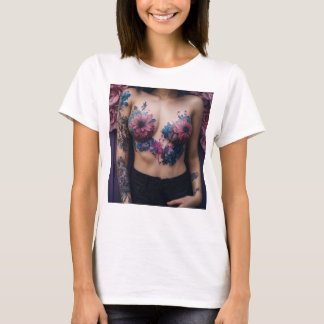 "Saxi Meisje Heet: Sissling Muzikale Vibe T-Shirt" T-shirt