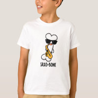 Saxo-bone Grappig bot grappig muziek woordspeling