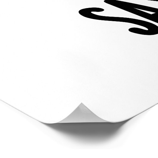 Saxo-telefoon Grappige Mobiele Puns Poster (Hoek)