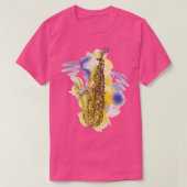  saxofon t-shirt (Design voorkant)