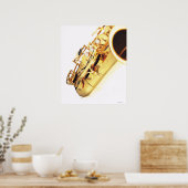 Saxofone 3 poster (Keuken)