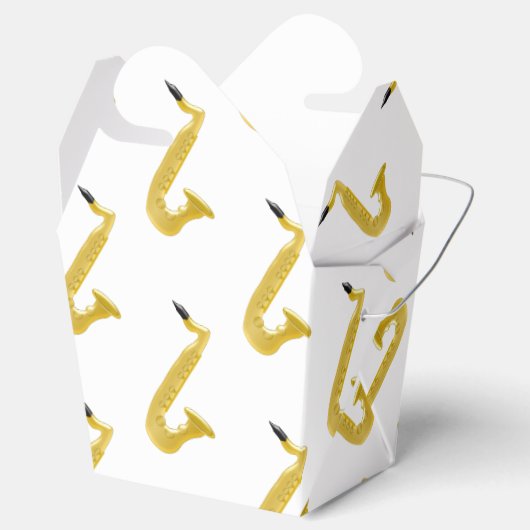 Saxofone Bedankdoosjes (Geopend)