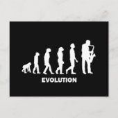 Saxofone Briefkaart (Voorkant)