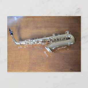 Saxofone Briefkaart