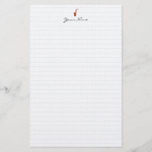 Saxofone Briefpapier