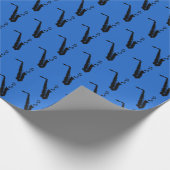 Saxofone Cadeaupapier (Hoek)