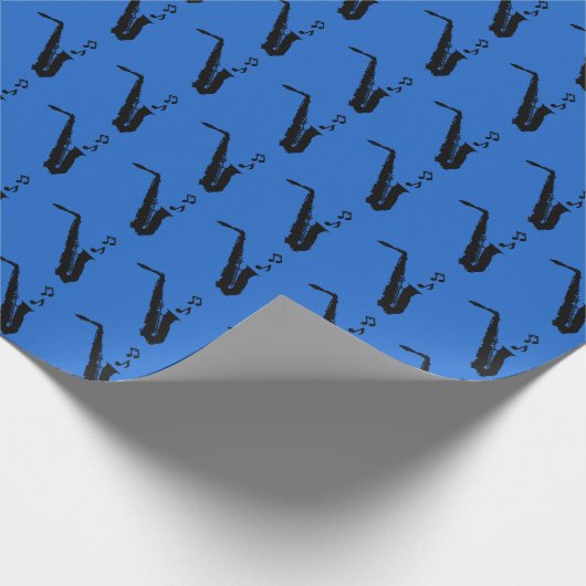 Saxofone Cadeaupapier (Hoek)