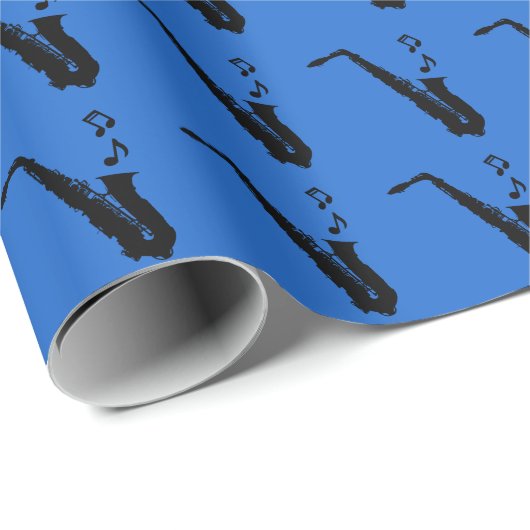 Saxofone Cadeaupapier (Rol Hoek)