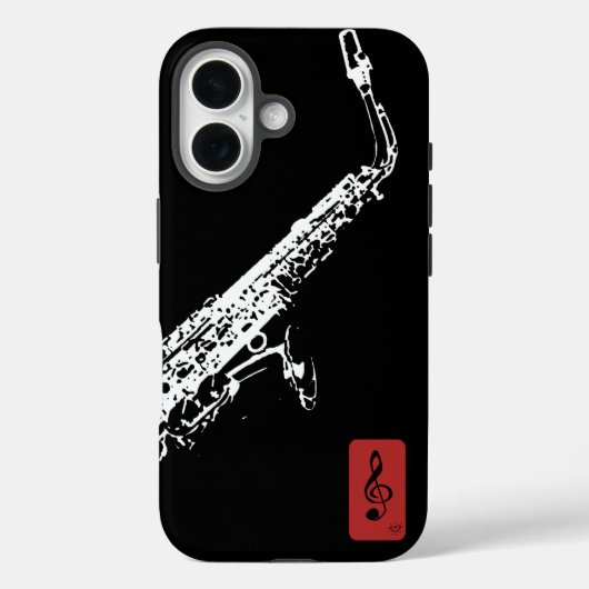 Saxofone Case-Mate iPhone Case (Achterkant)