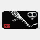 Saxofone Case-Mate iPhone Case (Achterkant (horizontaal))