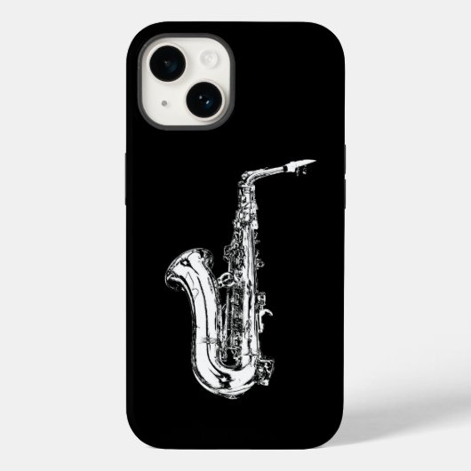 Saxofone Case-Mate iPhone Case (Achterkant)